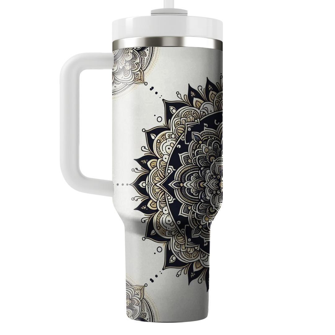 Symmetrical Mandala Fusion  Tumblers For Gifts