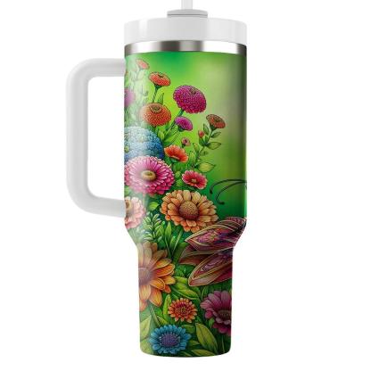 Delicate Monarch Butterfly  Tumblers With Lids