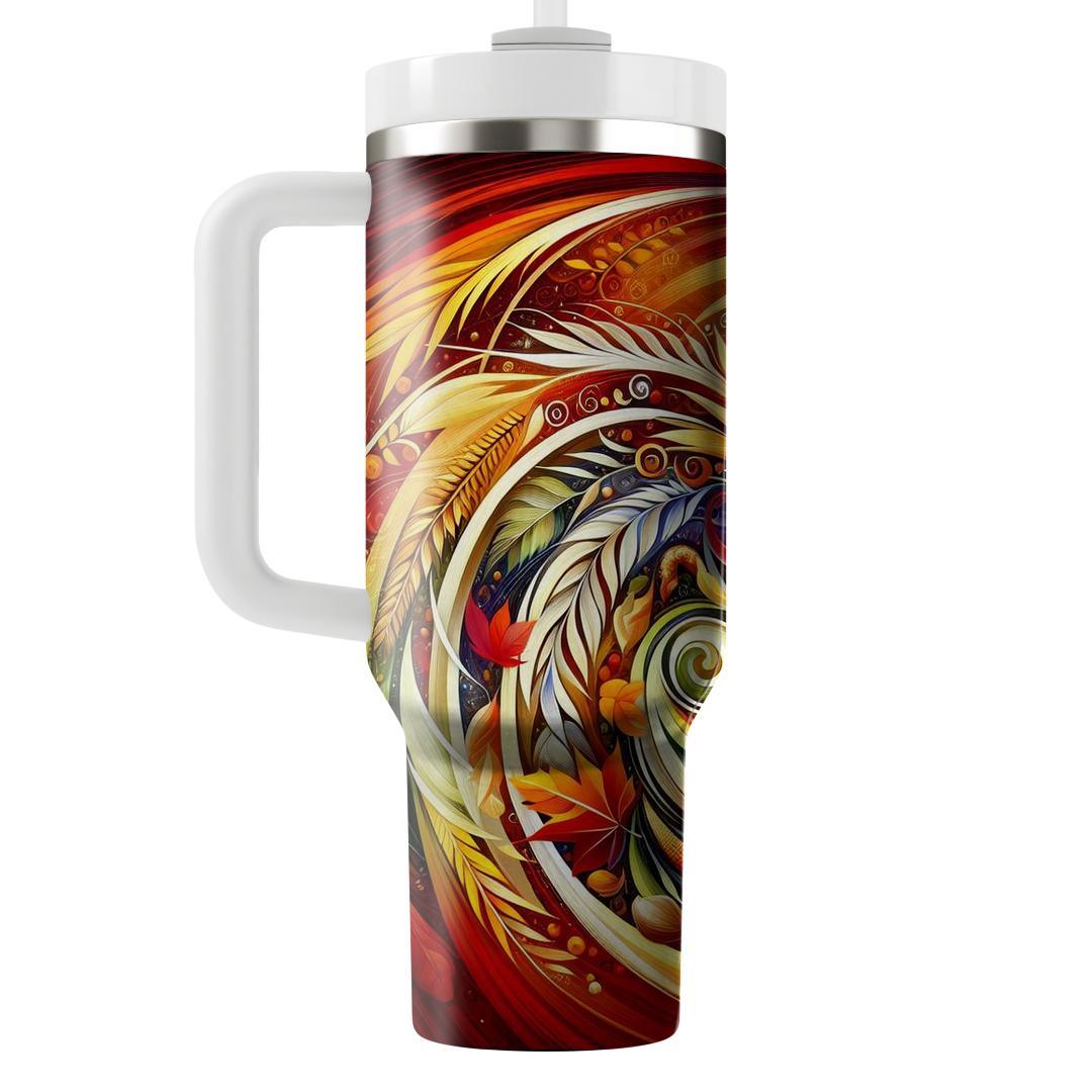 Winds Of Change - Fall Harvest Festival  Tumblers With Lids
