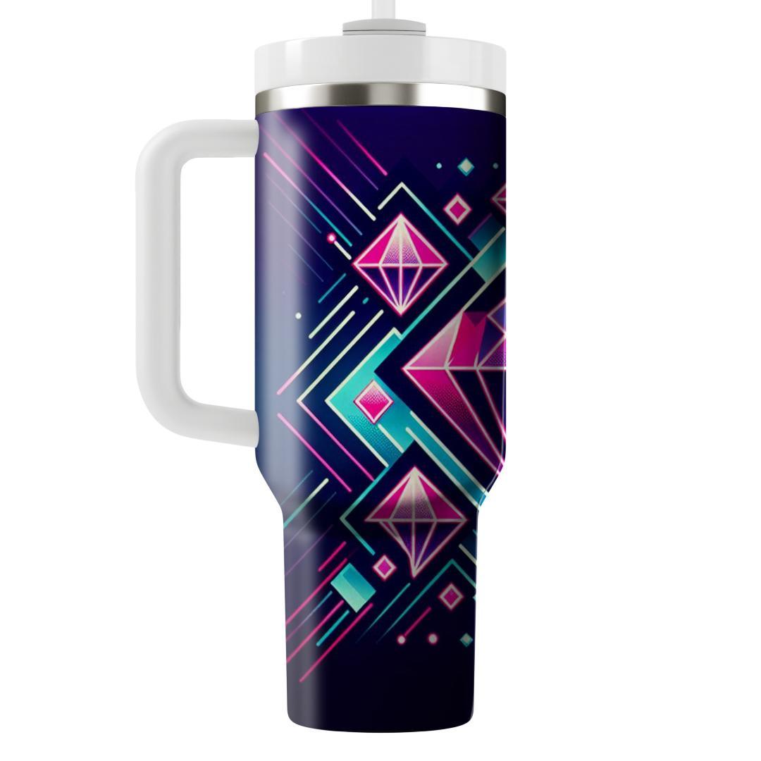 Radiant Neon Diamond  Insulated Tumblers