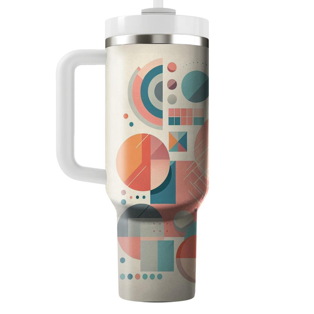 Geometric Retro Dreams  Personalized Tumblers