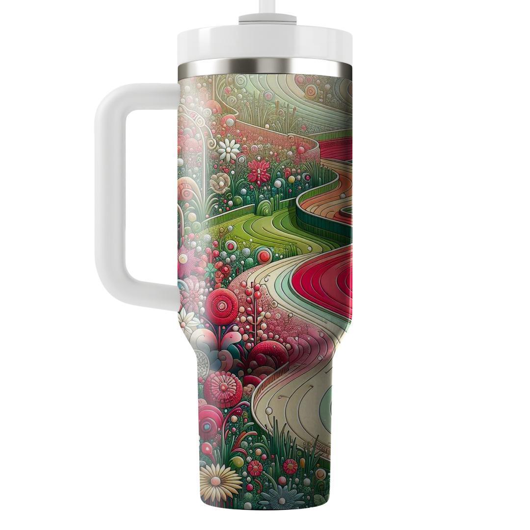 Hippie Trails  Unique Tumblers