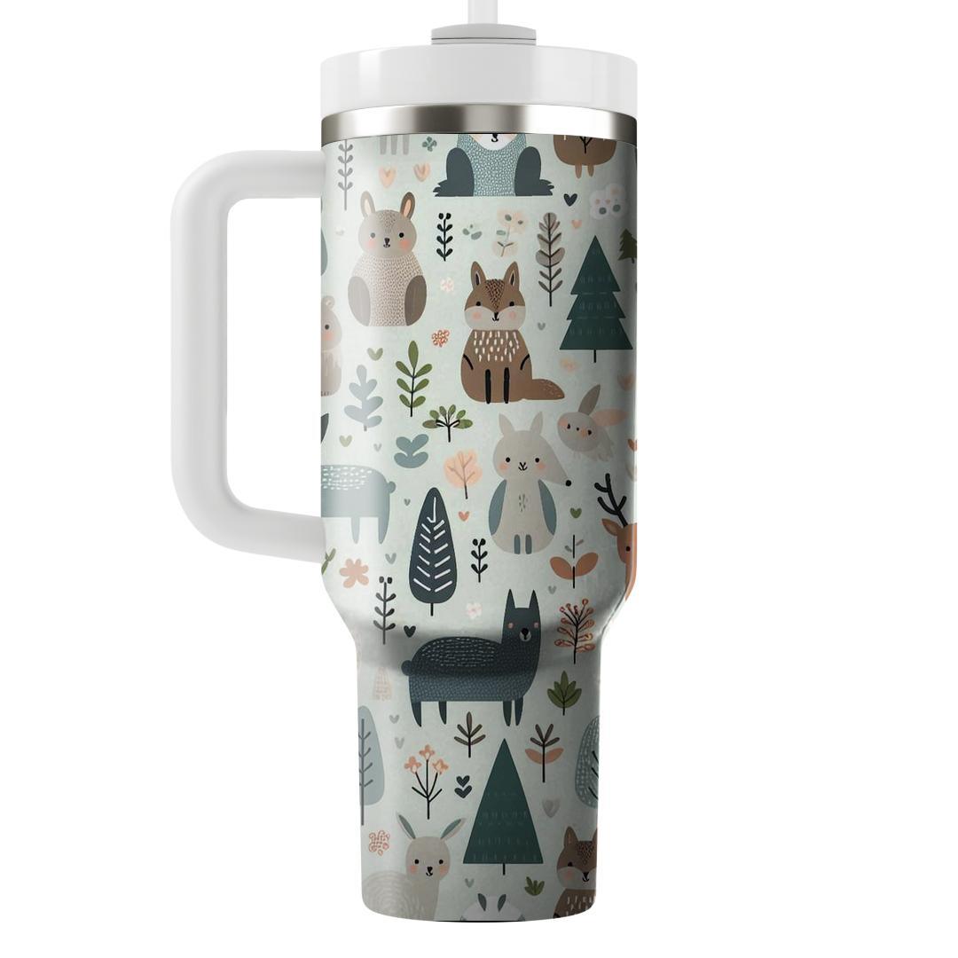 Cute Forest Animals  Custom Tumblers