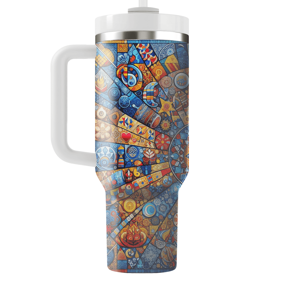 Kaleidoscope Of Cultures - Harmony Day  Decorative Tumblers