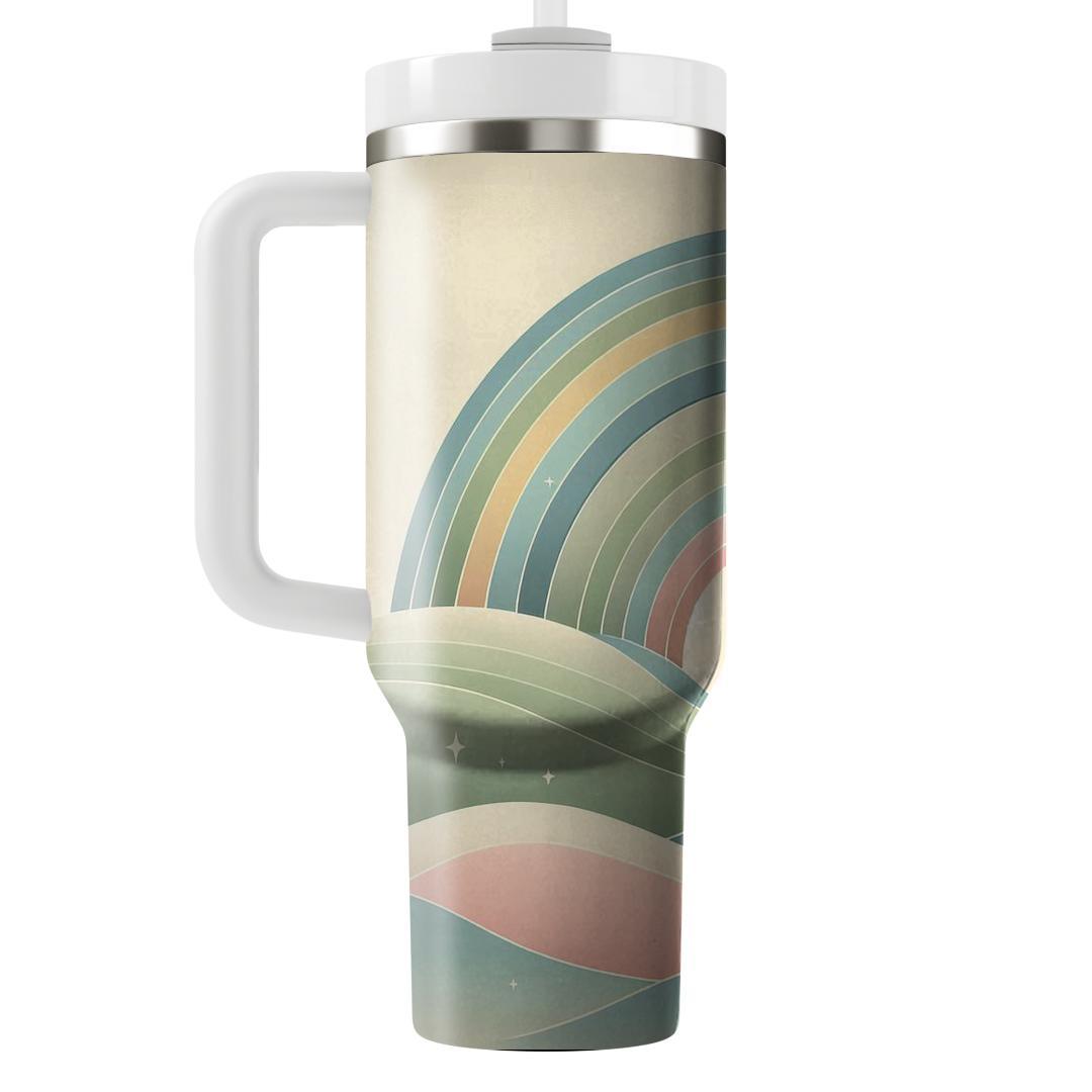 Peaceful Rainbow Valley  Decorative Tumblers