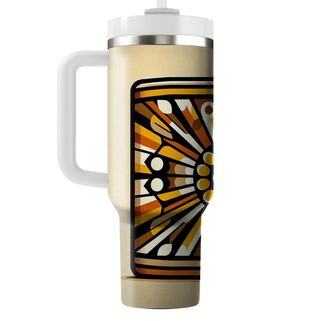 Sunburst Groove  Tumbler Cups