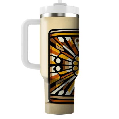 Sunburst Groove  Tumbler Cups