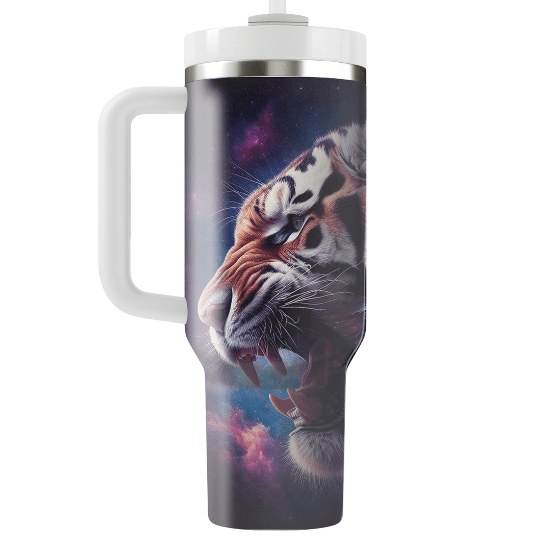 Galactic Tiger Roar  Decorative Tumblers
