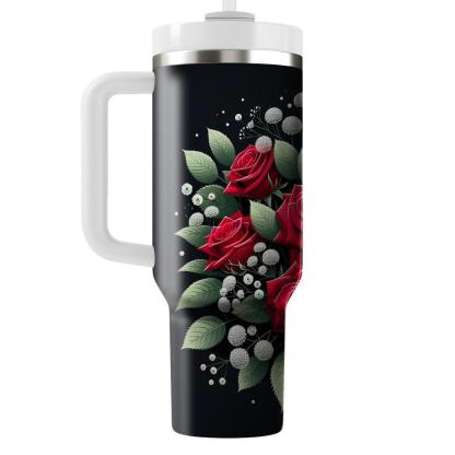 Eternal Rose Romance  Insulated Tumblers