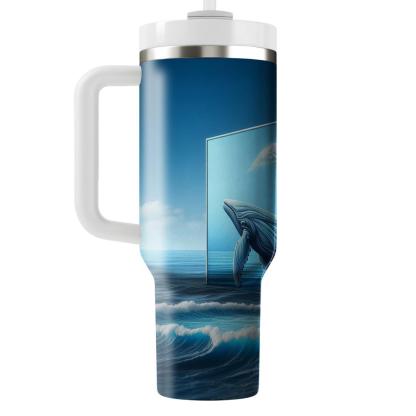 Majestic Whale Tale  Travel Tumblers