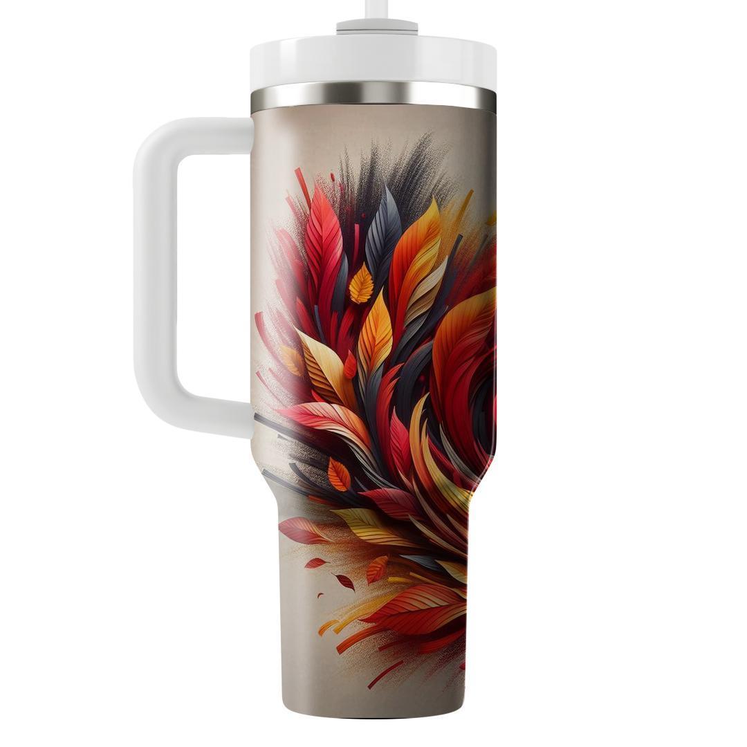 Autumn Leaf Adventure  Travel Tumblers