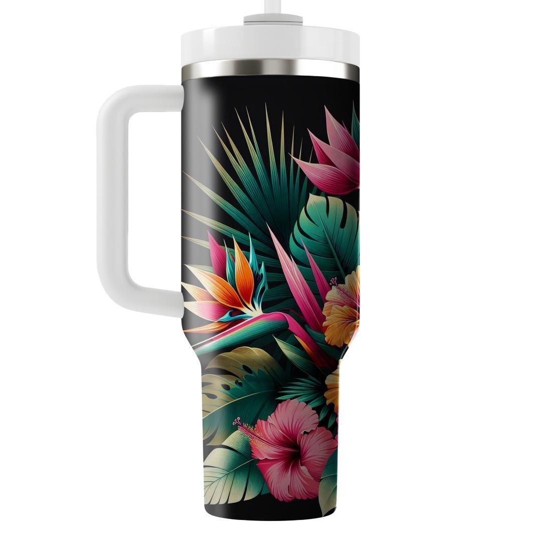 Chic Tropical Vibes  Insulated Tumblers