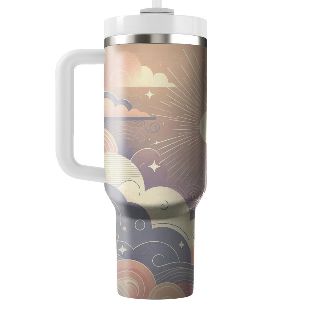 Ethereal Sunshine  Travel Tumblers