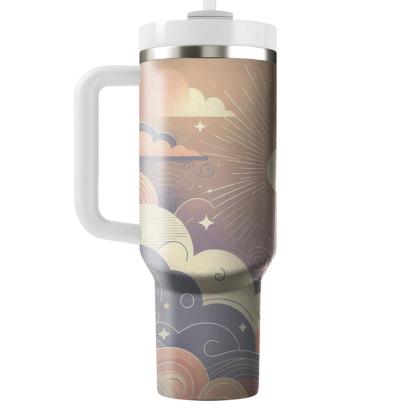Ethereal Sunshine  Travel Tumblers