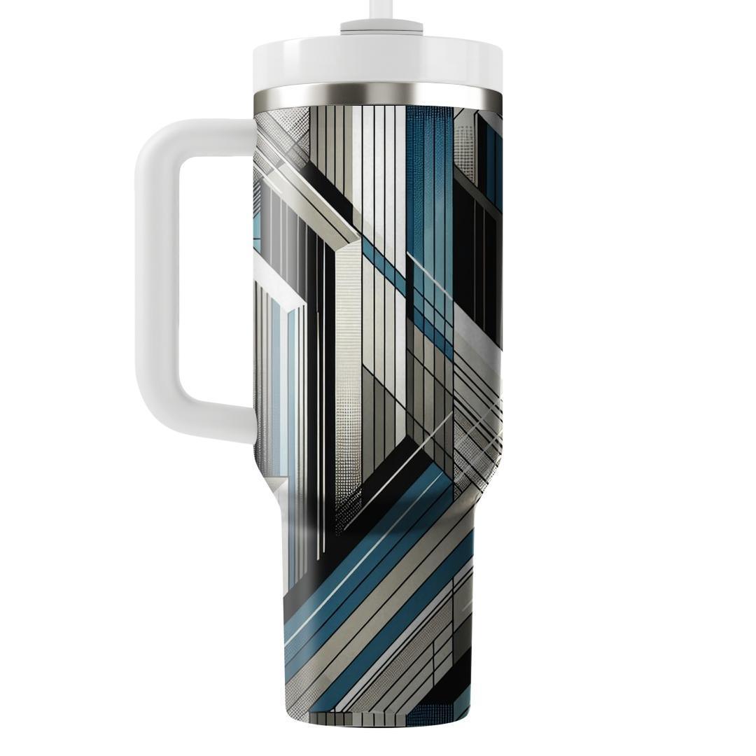 Abstract Cityscape Lines  Tumblers For Gifts