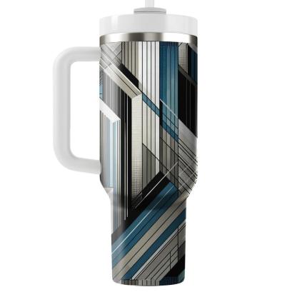Abstract Cityscape Lines  Tumblers For Gifts
