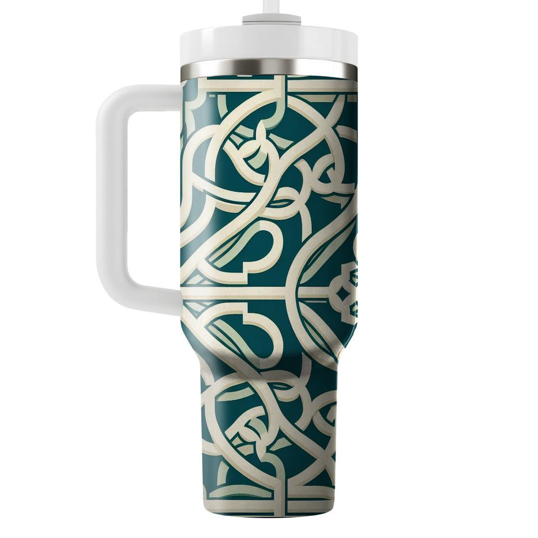 Elegant Trellis Design  Custom Tumblers