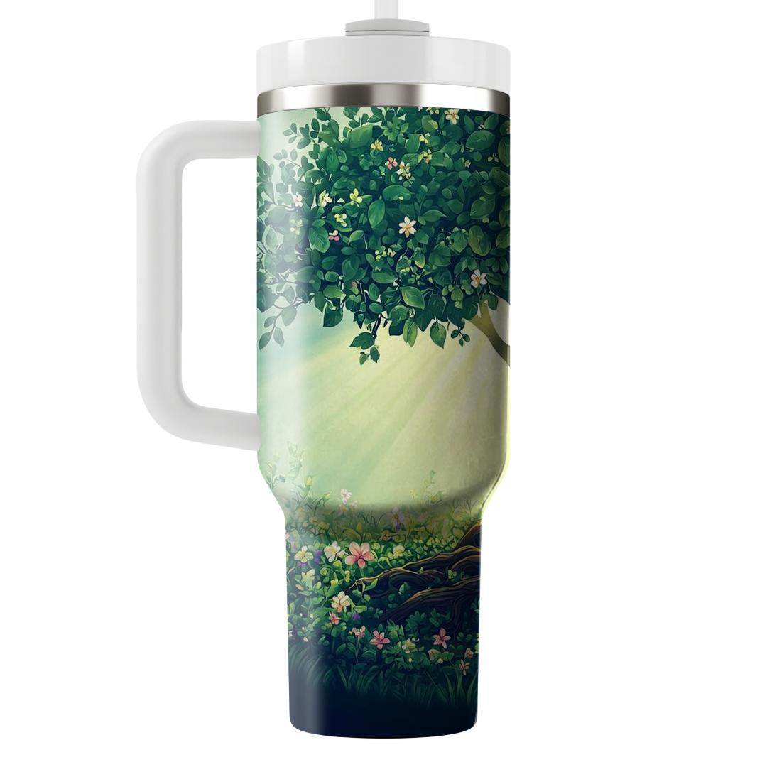 The Roots Of Our Bond: A Mother’s Strong Foundation Tumblers With Lids