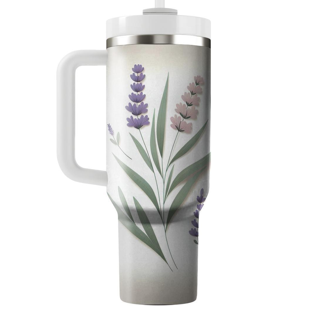Serene Lavender Bliss  Insulated Tumblers