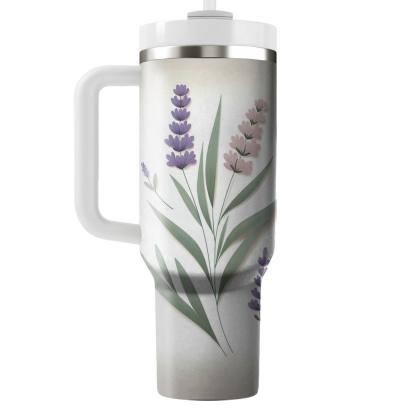 Serene Lavender Bliss  Insulated Tumblers