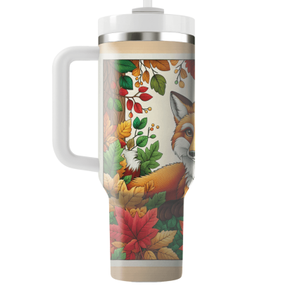 Charming Fox Woodland  Unique Tumblers
