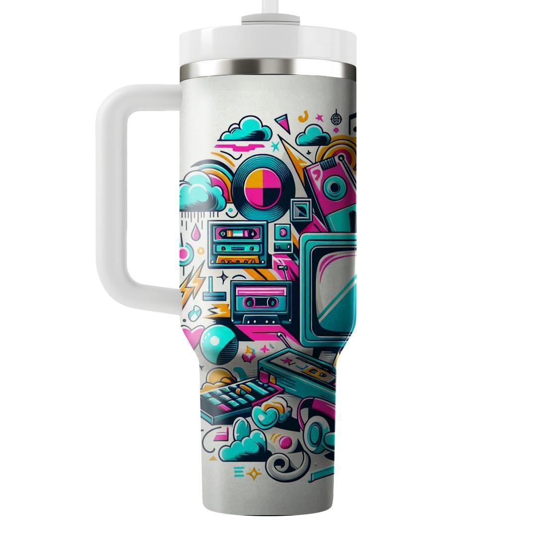 Classic 80s Tv Shows  Personalized Tumblers