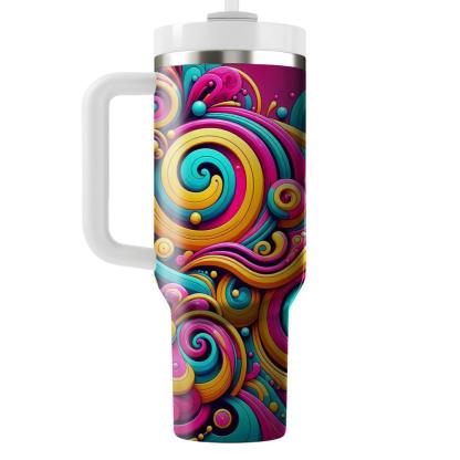  Swirl  Personalized Tumblers