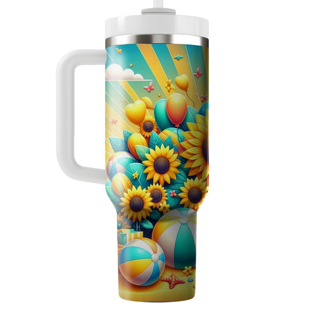 Sunkissed Summer  Tumbler Cups