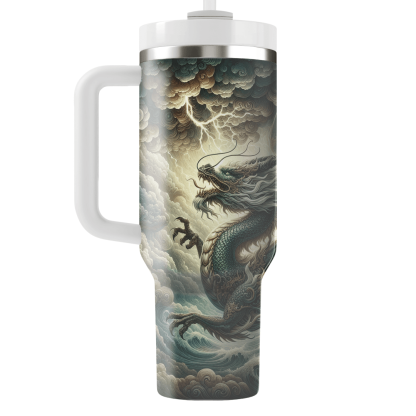 Fierce Dragon Flight  Tumbler Cups