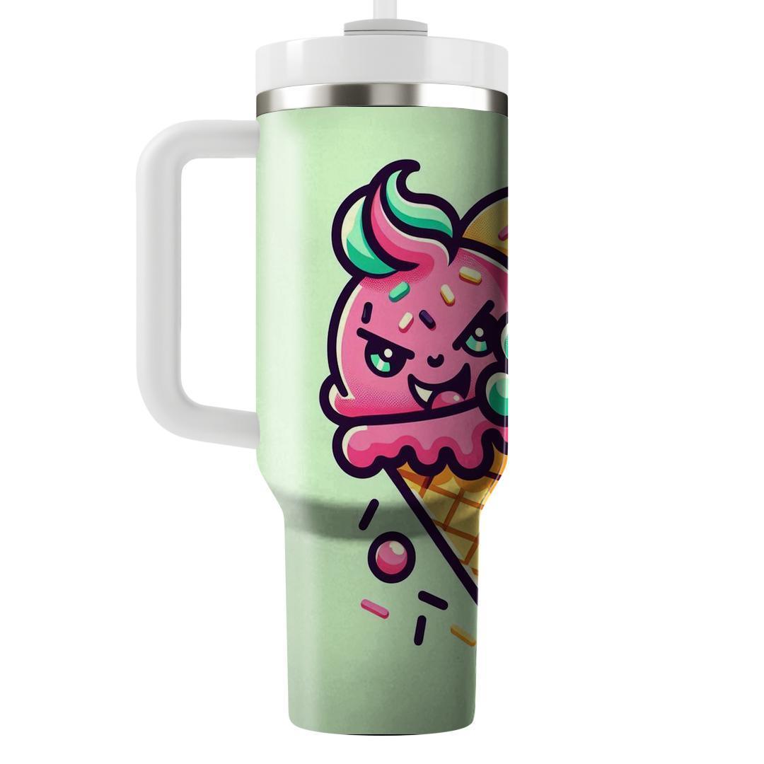 Quirky Ice Cream  Personalized Tumblers