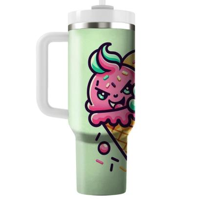 Quirky Ice Cream  Personalized Tumblers