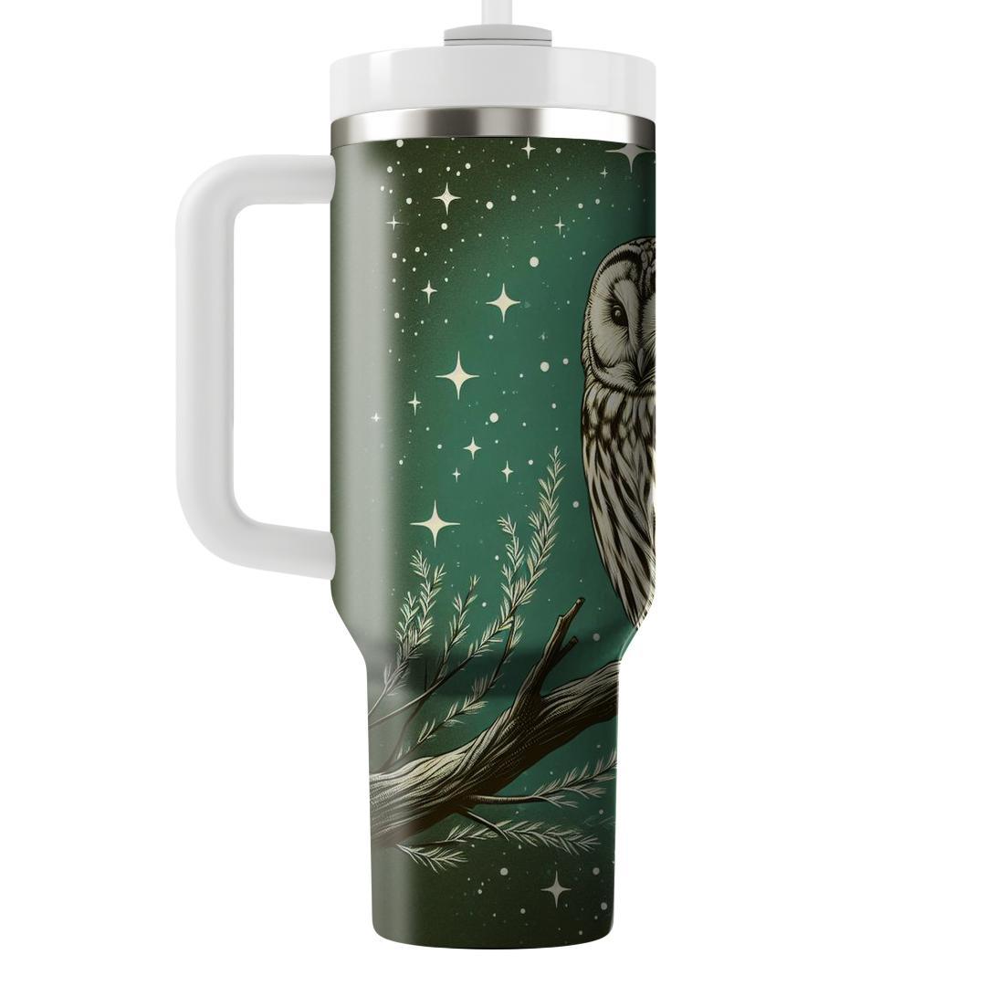 Gorgeous Owl Wisdom  Travel Tumblers