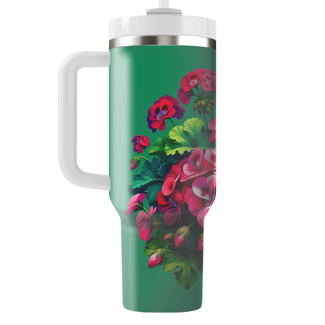 Gorgeous Geraniums  Tumblers For Gifts