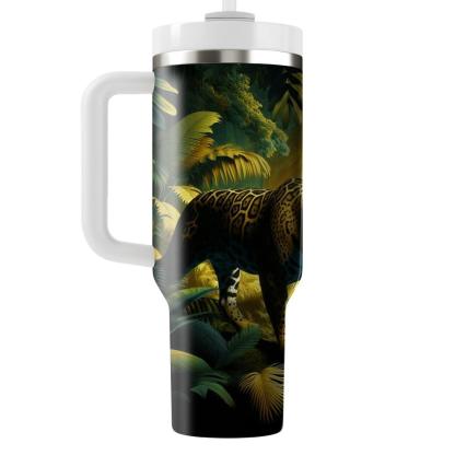 Daring Jaguar Prowl  Travel Tumblers