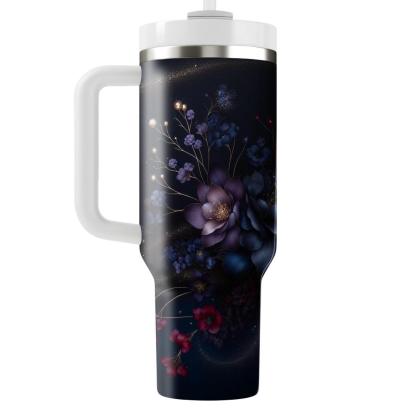 Midnight Garden Majesty  Tumbler Cups