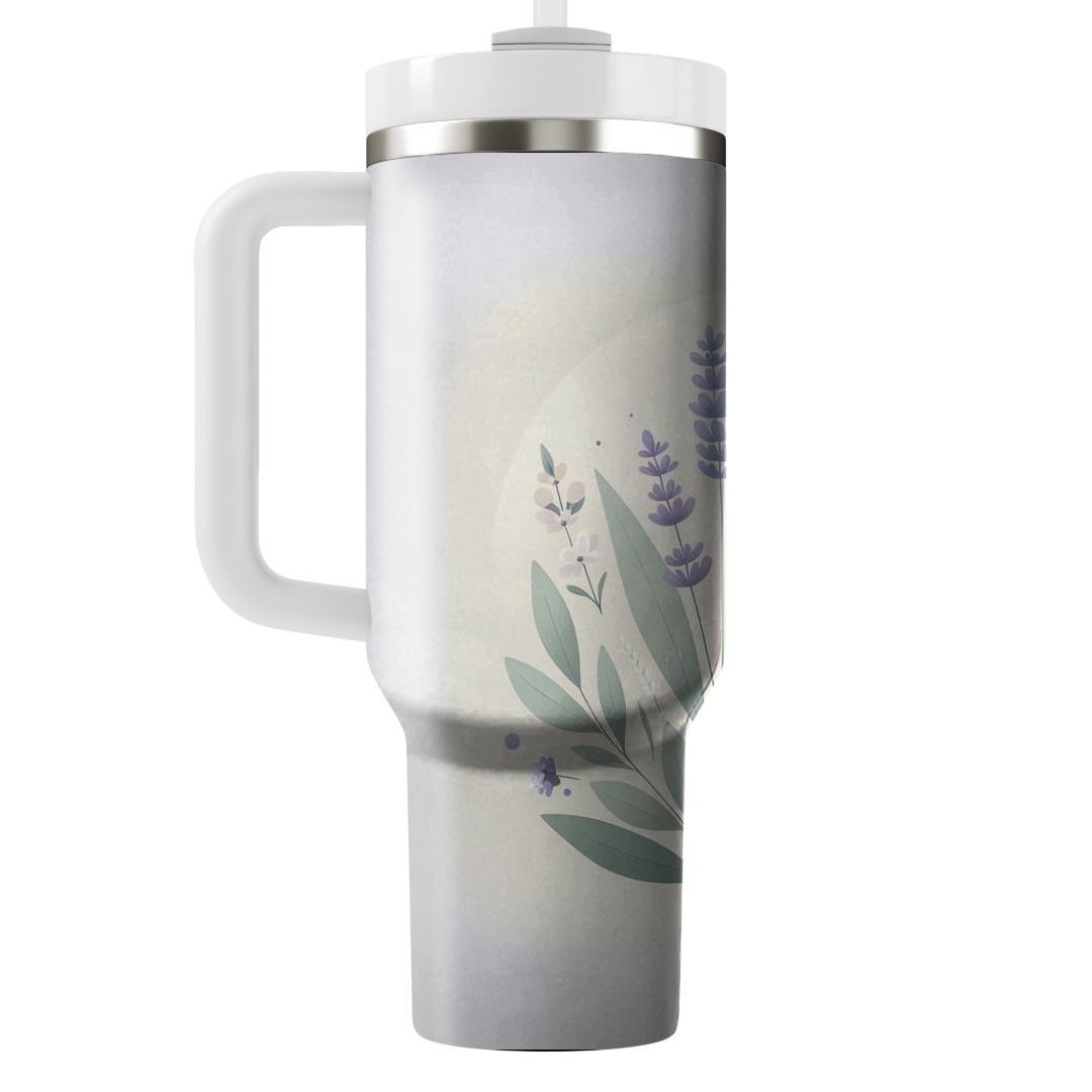 Tranquil Lavender Breeze  Unique Tumblers
