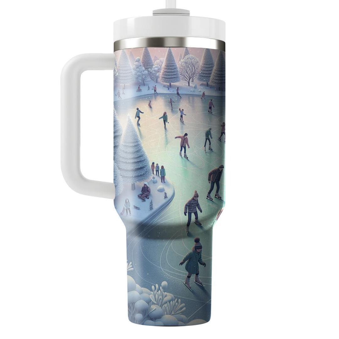 Winter Ice Skating Fantasy  Unique Tumblers
