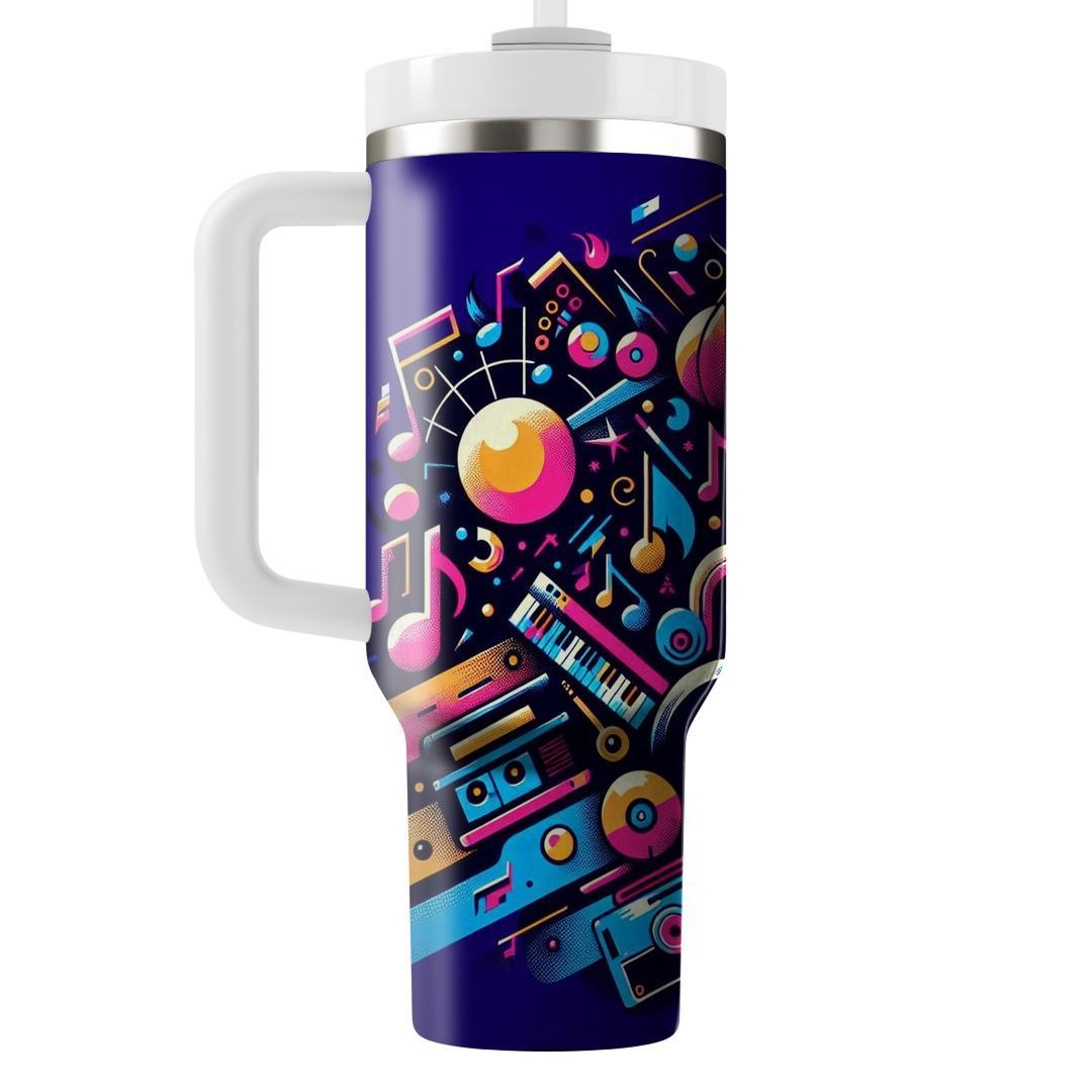 80s Retro Music  Unique Tumblers