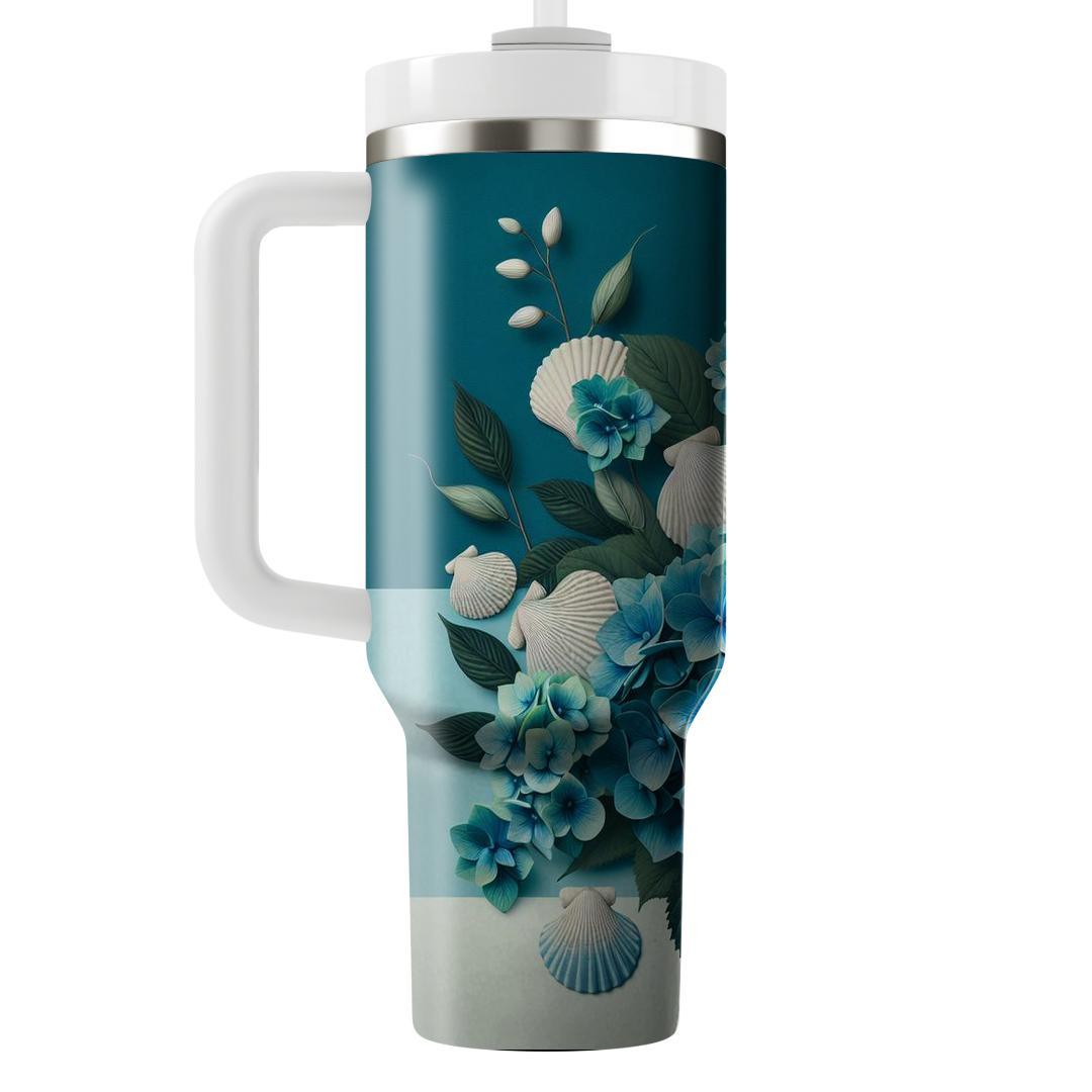 Ocean Breeze Blooms  Tumblers For Gifts