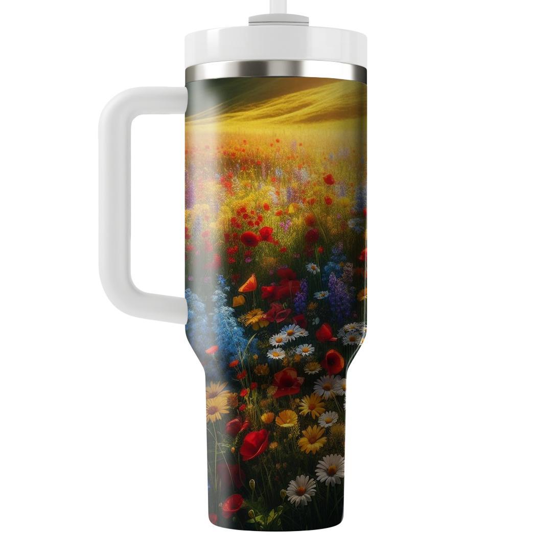 Meadow Bloom  Unique Tumblers