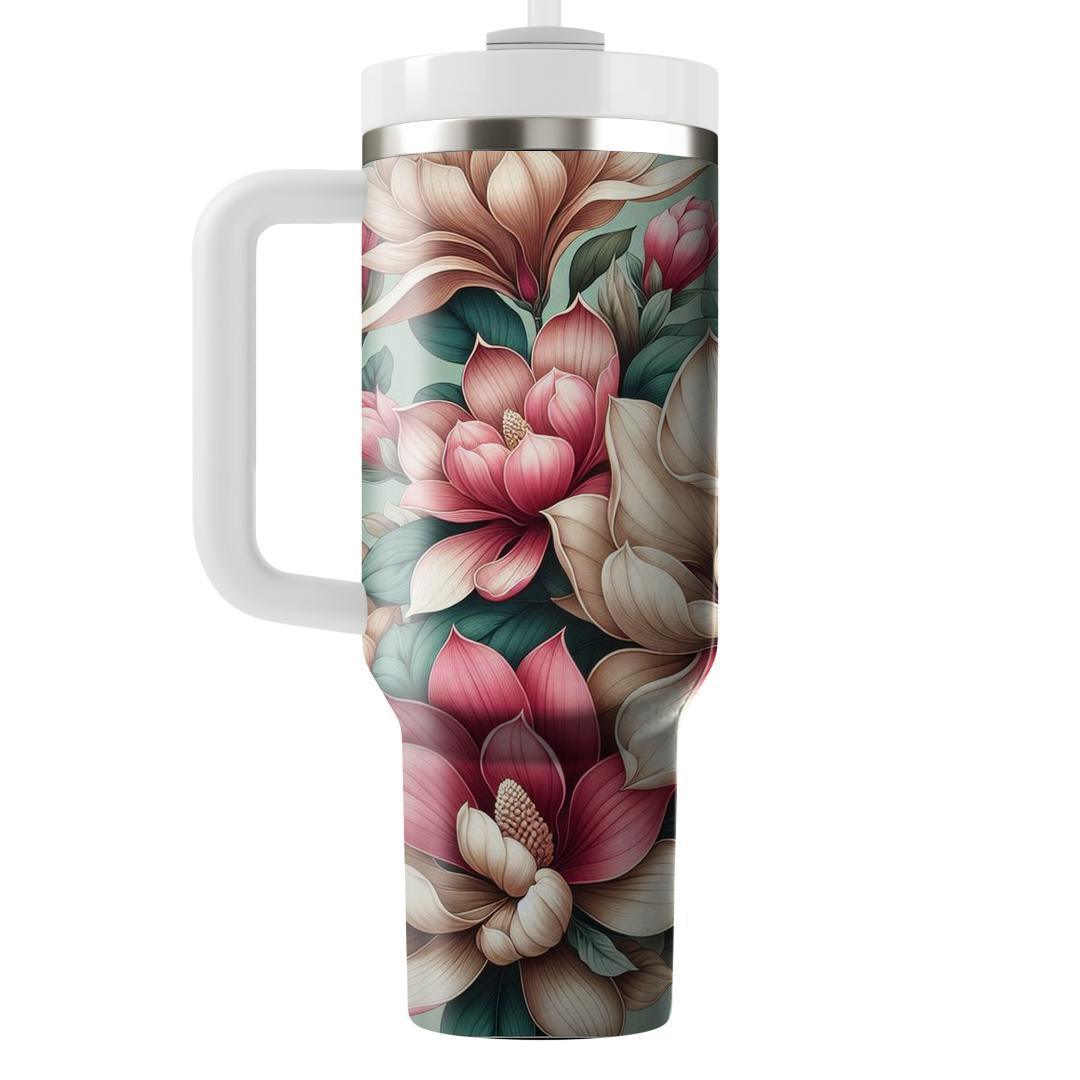 Joyful Magnolia  Insulated Tumblers