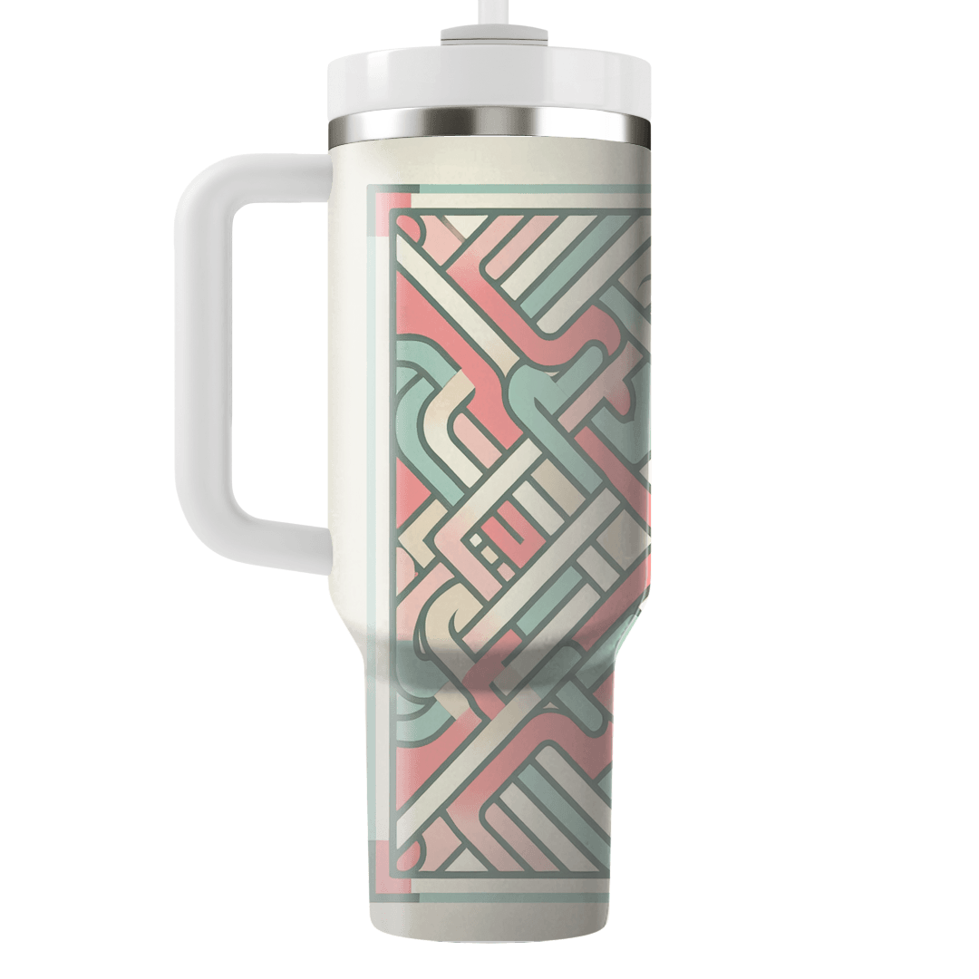 Lattice Weave Elegance  Custom Tumblers