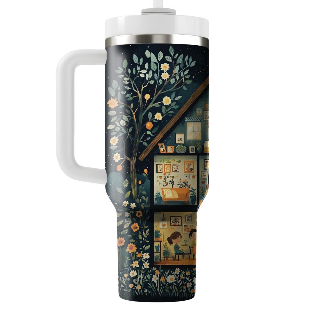 The Heart Of The Home: A Mother’s Loving Presence Insulated Tumblers