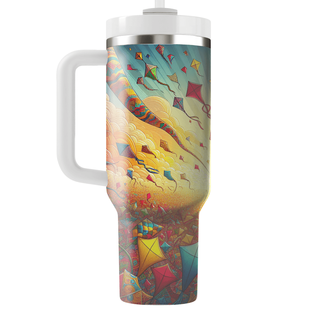 Kites And Colors - Joyful Festival  Tumbler Cups