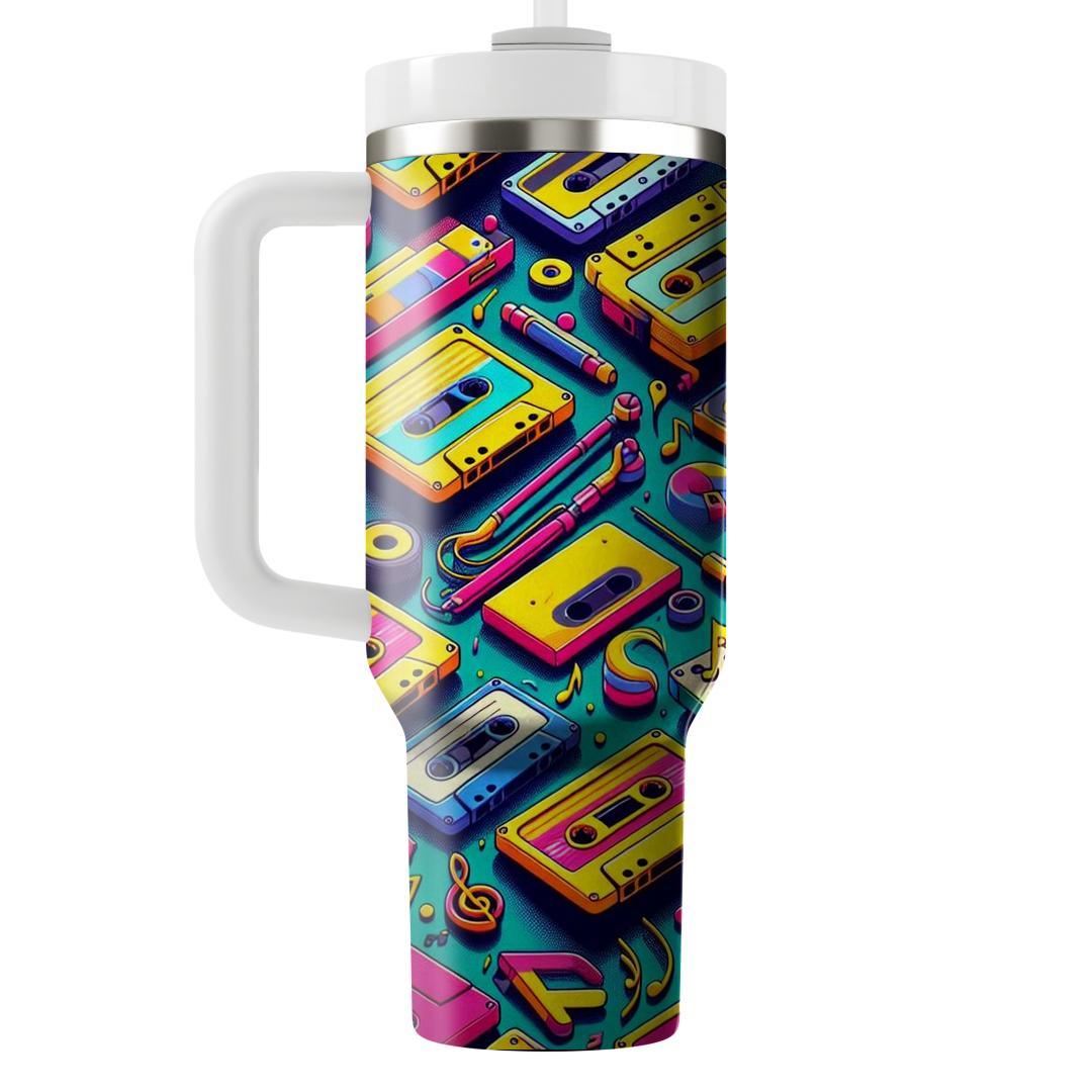 Cassette Tape Paradise  Unique Tumblers