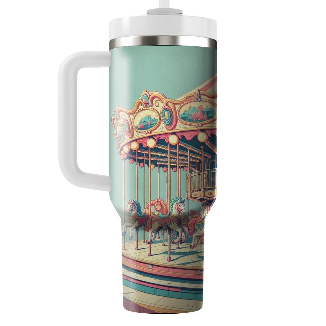 Colorful Carousel  Tumbler Cups