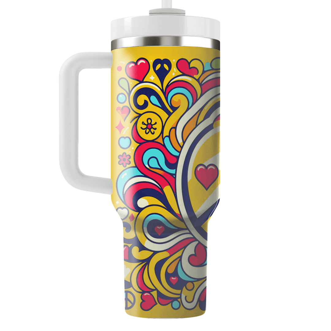 Hippie Soul Peace  Custom Tumblers