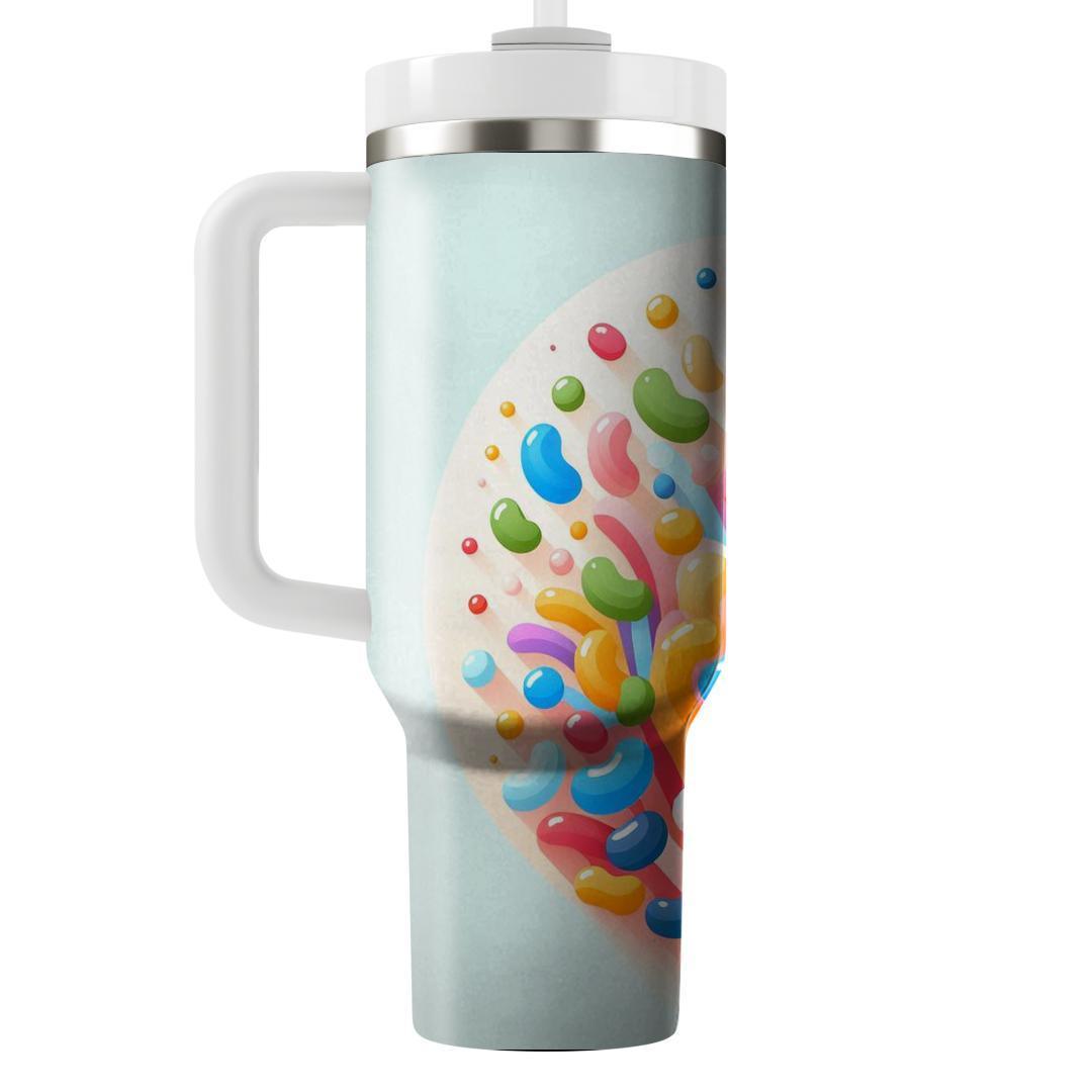 Whimsical Jellybean  Personalized Tumblers