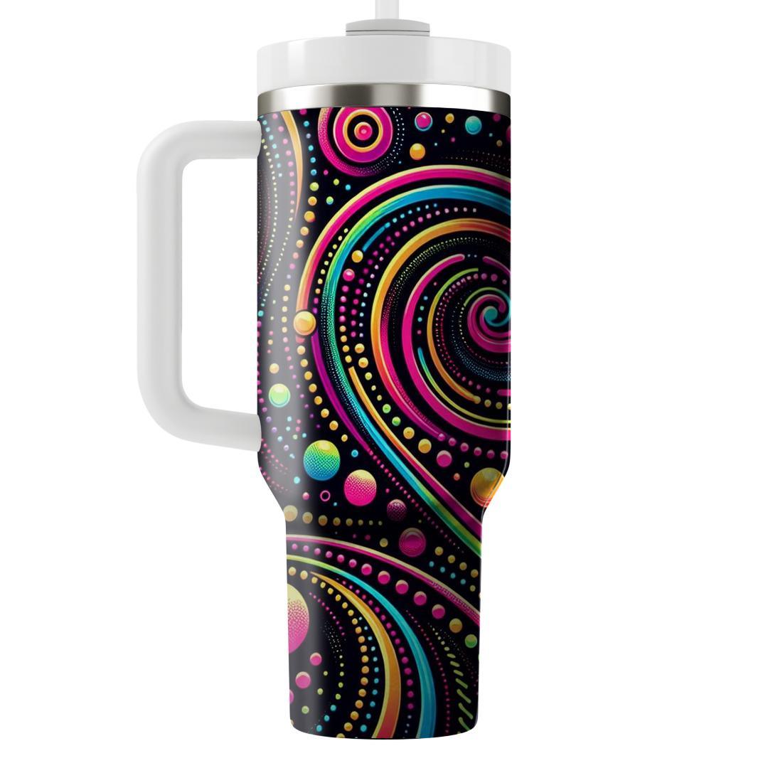 Disco Neon  Decorative Tumblers