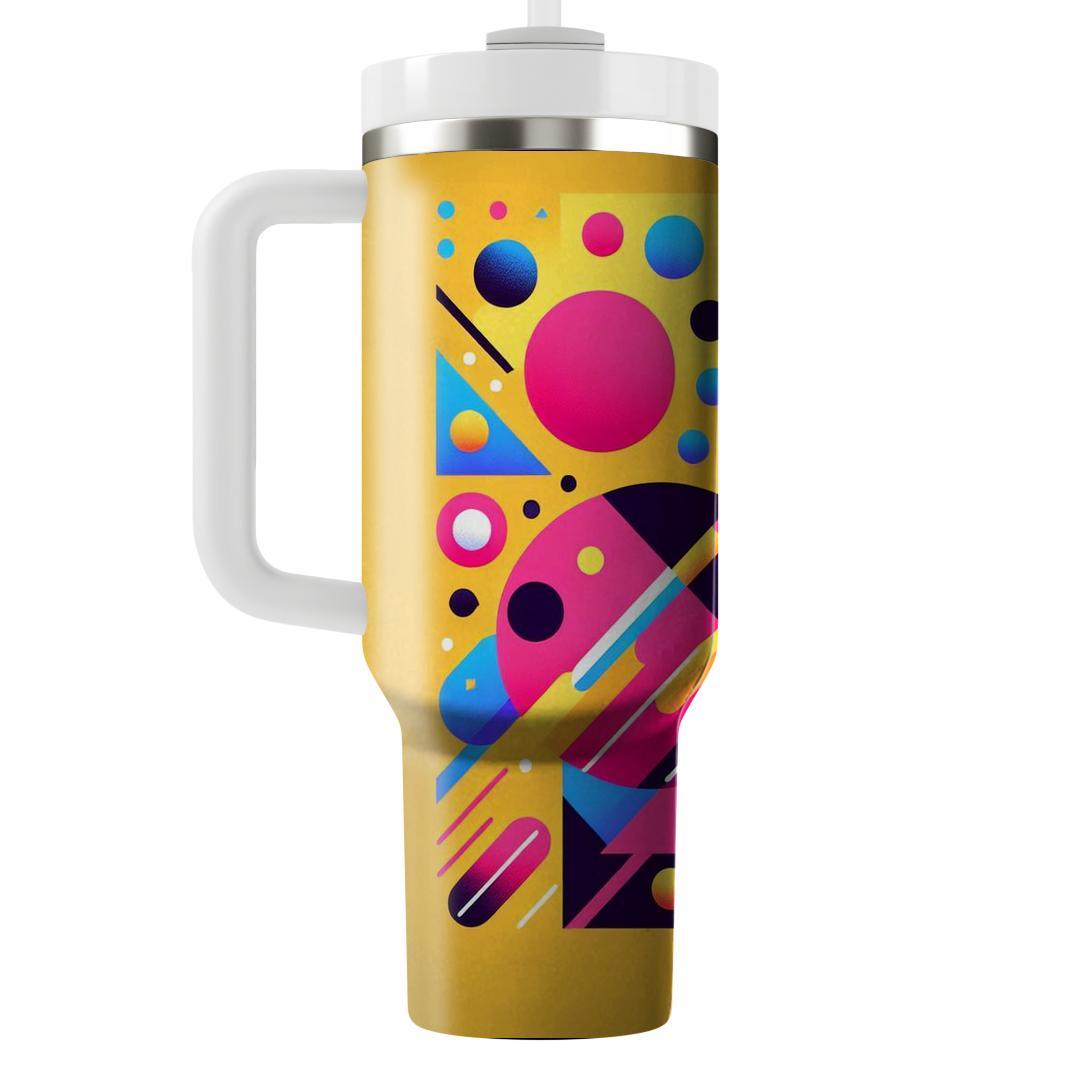 Funky Geo Shapes  Tumblers With Lids